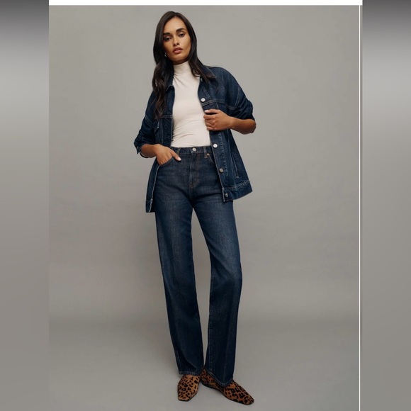 Reformation Denim - Val 90s Mid Rise Straight Jeans NWT